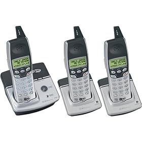 AT&T E5603 5.8GHz Digital Exp Cordless w  3 Handsets Refurbished by AT&T