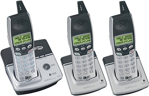 ATT E5603 5.8GHz Digital Exp Cordless w/ 3 Handsets Refurbished