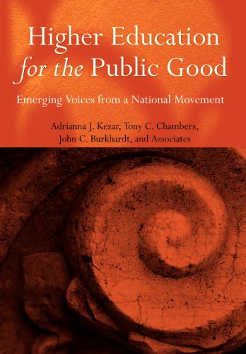 Higher Education for the Public Good: Emerging Voices from a National Movement