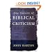 The Nature of Biblical Criticism