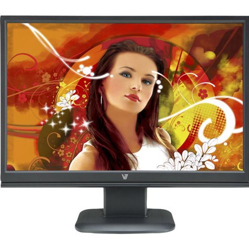 19 Black Widescreen LCD Monitor