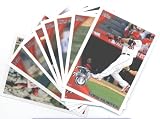 2010 Topps Baseball Cards Los Angeles Angels Team Set Update (Series 3) - 8 Cards including Torii Hunter, Peter Bourjos Rookie Card, Hideki Matsui, Brian Stokes, Bobby Wilson & more!