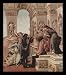 Sandro Botticelli (The libel, detail: Apelles before the ill-advised Judge malignant)...