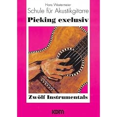 Schule f�r Akustikgitarre: Picking Exclusiv: BD 1