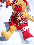 SF 49ers vs Denver Broncos RARE Offical NFL Super Bowl XXIV(24) Collectable Plush Bear