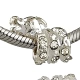 Pandora Style Charm Bead Animal April Birthstone Bead Fits Pandora Bracele