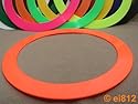 Stabiler Jonglierring von Absolute, 33cm, neon-orange