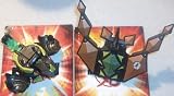 Bakugan {Avior Darkus 620G} with Battlegear {Airkor 60g} WITH DNA CODE{Loose out of package}