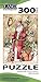 LANG - 300 Piece Puzzle -"Woodland Santa", Artwork by Susan Winget - Linen Finish - 14.5 ? x 20.5? Completed