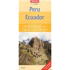 Peru, Ecuador 1 : 2 500 000: Including Galapagos Islands. Special Maps: Cusco/Machu Picchu, Inca Trail, Nasca Lines, Trekking Maps. City Maps: Cusco, ... Guayaquil, Otavalo, Quito (Nelles Map)