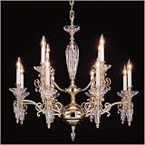 WATERFORD CRYSTAL CARINA CHANDELIER 12 ARM