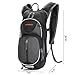 Paladineer 12L Lightweight Hydration Backpack Hiking Backpack Cycling Pack Black