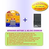 BATTERY + CHARGER FOR CANON POWERSHOT SD400 SD450 SD430 SD600 SD630 SD40 NB-4L