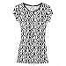 Roxy T-Shirt Frauen, schwarz/weiss, M
