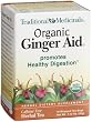 Traditional Medicinals Organic Ginger Aid Herbal Tea, 16-Count Wrapped Tea Bags (Pack of 6)