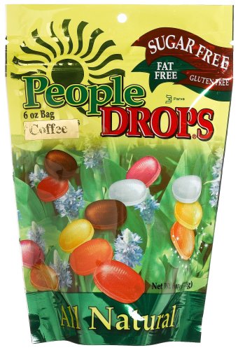 People Drops Coffee Drops, 6-Ounce Pouches (Pack of 12)