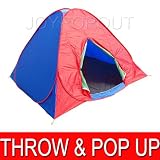 Family Fun Color Camping Hiking Backpacking Speedy Pop Up Tent