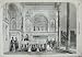 1857 Shah Persia Throne Room Palace Teheran Old Print