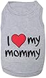 Parisian Pet I Love Mommy Dog T-Shirt, XX-Small
