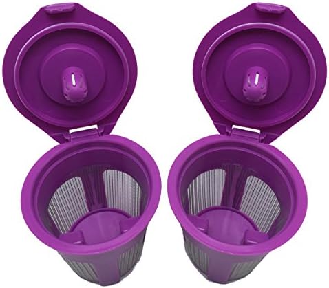 New Replacement Reusable Coffee Filter for Keurig My K-cup 2.0, K200, K300, K400, K500 Series and All 1.0 Brewers (2)