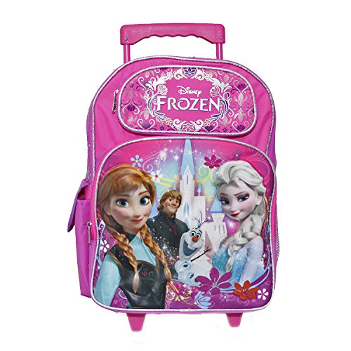 Ruz disney frozen roller backpack bag - not machine spe…