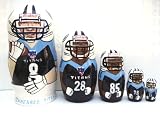 Tennessee Titans NFL Football or any team Russian Nesting doll 5 pcs / 6 in