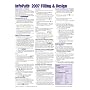 Microsoft InfoPath 2007 Quick Reference on Filling & Design (Cheat Sheet of Instructions, Tips & Shortcuts - Laminated)
