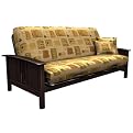 Designer Print Futon Cover and Pillows - Full