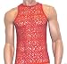 Manstore Tanktop Herren Why Not Red, Größe L