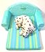 hinged dog sofa 24'' x 14'' x 12'' in light blue #5121B Image
