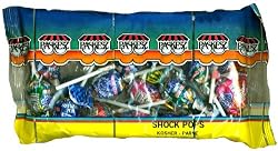Paskesz Shock Pops, 12-Ounce Bag (Pack of 8)