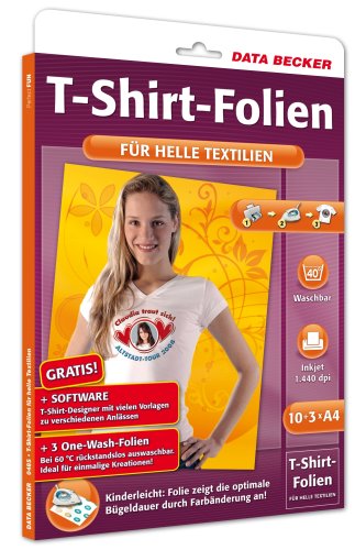 Data Becker T-Shirt Folie hell