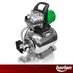 Berlan - Hauswasserwerk Edelstahl 1200W / 3.800l/h - BHW1200E