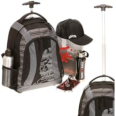 Trolley DANIEL RAY Rucksacktrolley ANAHEIM Schultrolley Rucksack // SCHWARZ