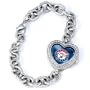 MLB Women's MH-TEX Heart Collection Texas Rangers Watch