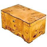 Cuban Crafters Havana Burl Wood Cigar Humidor 150 Count Cuban Crafters Havana Burl Wood Cigar Humidor 150 Count