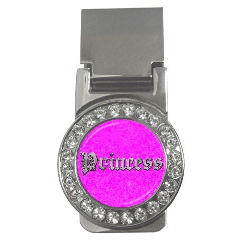 Money Clip CZ Diamonds of Princess (Brat, Brats, Disney, Beautiful, Barbie, Tinkerbell)