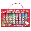 Hello Kitty 8 Piece Glitter Cap Lip Balm