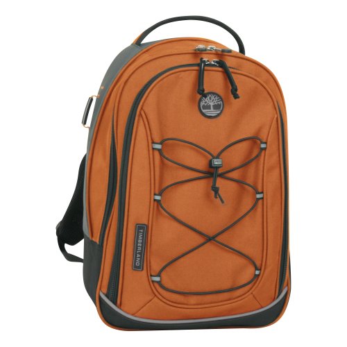 Timberland Luggage Claremont 17Inch Backpack Carry On Bag, Burnt