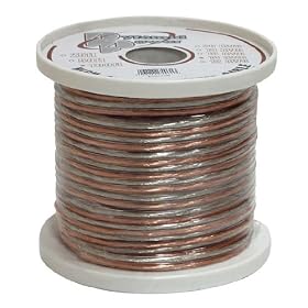 Pyramid RSW14100 14 Gauge 100 Feet Spool of High Quality Speaker Zip Wire