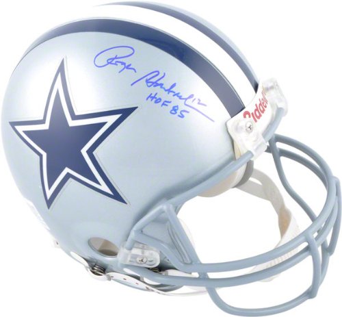 Roger Staubach Autographed Pro-Line Helmet | Details: Dallas Cowboys, Authentic Riddell Helmet, HOF85