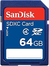 SanDisk 64GB Class 4 SDXC Flash Memory Card- SDSDB-064G-B35 (Label May Change)