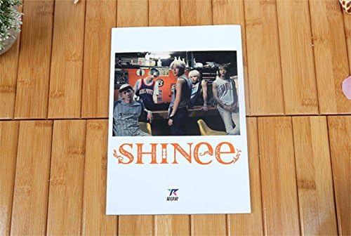 KPOP SHINee Word Song Lyric Book Odd Photo Album Postcards Poster Fan Support