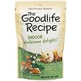 The Goodlife Recipe Indoor Wholesome Deligts Salmon & Garden Greens Flavor Treats for Cats, 3-Ounce Pouches (Pack of 12)