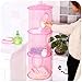 Homecube 2 Pcs Set Hanging Mesh Storage Basket Organizer, Toy Storage Cage,3 Compartments,Collapsible