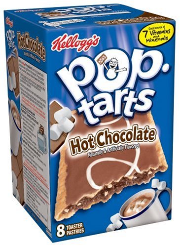 Kellogg's Pop-Tarts Hot Chocolate, 14.1-Ounce, 8-Count Boxes (Pack of 12)