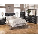 Cavallino Bedroom Set w/ Panel Headboard Rails Bed by Signature Design Review