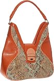 Sondra Roberts''SR2 Python Hobo'' - Beige, Orange or Blue