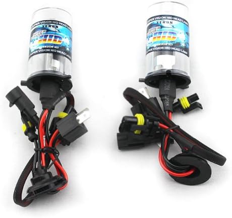 Car HID Xenon Single Beam Lights Bulbs Lamps LH4 6000K Diamond White (12V,35W) - 1 Pair