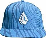 VOLCOM ANGLED STRIPE 210 FITTED HAT BLUE S/M